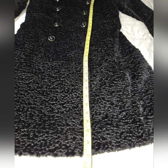 WHAT GOES AROUND COMES AROUND Black Coat Jacket S Anthropologie. GC - Picture 8 of 16